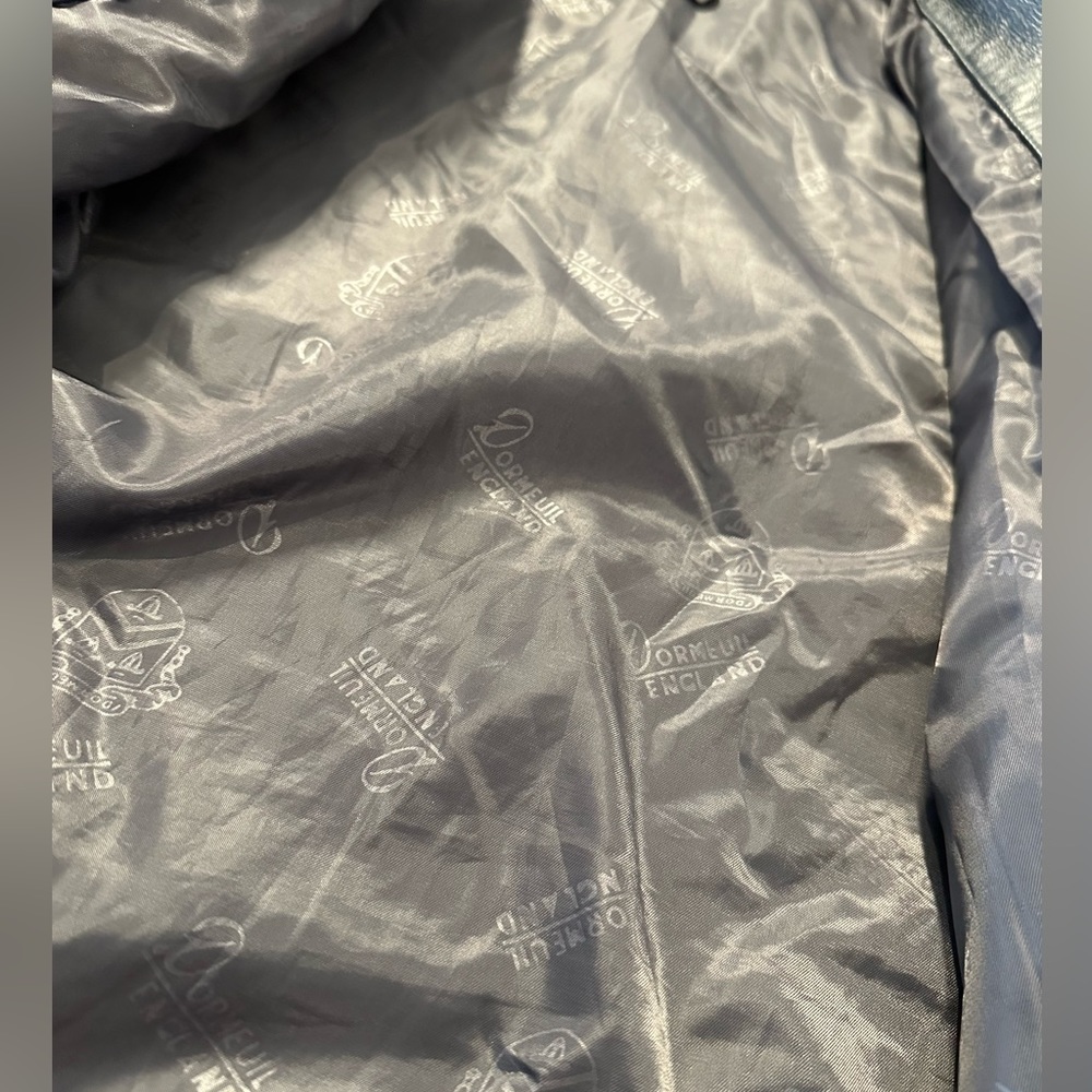 Dormeuil 💯% leather zip up jacket - Picture 7 of 7
